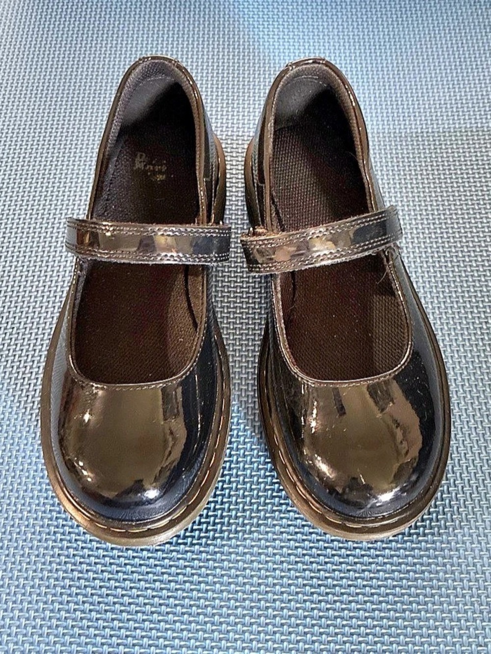 Dr. Martens Maccy Patent Leather Mary Jane Shoes Black